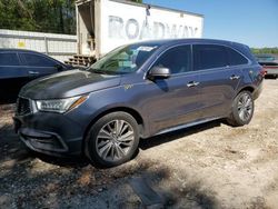 Salvage cars for sale from Copart Midway, FL: 2017 Acura MDX Technology