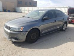 Salvage cars for sale at Kansas City, KS auction: 2014 Volkswagen Jetta Base