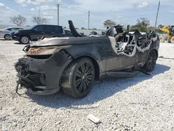 Salvage cars for sale at Homestead, FL auction: 2019 Land Rover Range Rover Sport HSE Dynamic