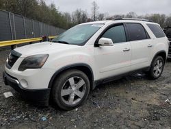 Salvage cars for sale at Waldorf, MD auction: 2012 GMC Acadia SLT-1