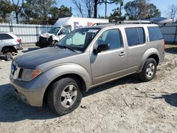 Salvage cars for sale from Copart Hampton, VA: 2006 Nissan Pathfinder LE