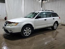 Salvage cars for sale from Copart Central Square, NY: 2008 Subaru Outback 2.5I