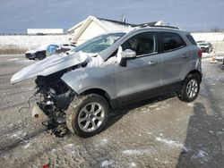 Salvage cars for sale at Northfield, OH auction: 2021 Ford Ecosport SE