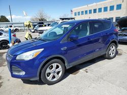 Salvage cars for sale at Littleton, CO auction: 2016 Ford Escape SE