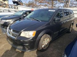 Salvage cars for sale at New Britain, CT auction: 2012 Dodge Grand Caravan SE