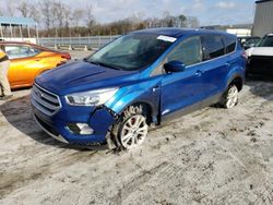 Salvage cars for sale at Spartanburg, SC auction: 2017 Ford Escape SE