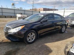 Salvage cars for sale from Copart Chicago Heights, IL: 2012 Hyundai Sonata GLS