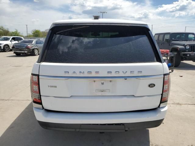 2014 Land Rover Range Rover HSE