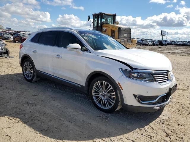 2018 Lincoln MKX Reserve