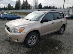 Salvage cars for sale from Copart Graham, WA: 2007 Toyota Rav4