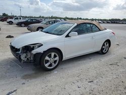 Salvage cars for sale from Copart Arcadia, FL: 2007 Toyota Camry Solara SE