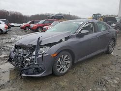 Salvage cars for sale from Copart Windsor, NJ: 2016 Honda Civic EX