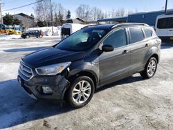 Salvage cars for sale from Copart Anchorage, AK: 2018 Ford Escape SE