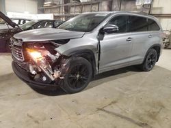 Salvage cars for sale from Copart Eldridge, IA: 2015 Toyota Highlander XLE