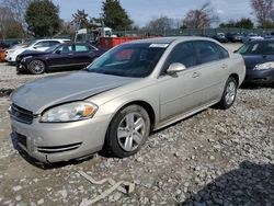 Salvage cars for sale from Copart Madisonville, TN: 2011 Chevrolet Impala LS