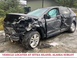 Salvage cars for sale at Anchorage, AK auction: 2017 Ford Edge SEL