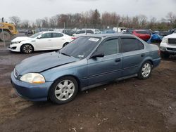 Honda salvage cars for sale: 1998 Honda Civic LX