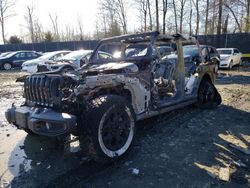 Salvage cars for sale at Waldorf, MD auction: 2021 Jeep Wrangler U