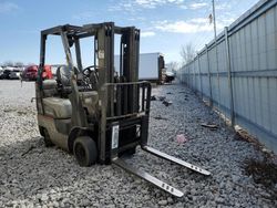 Salvage trucks for sale at Greenwood, NE auction: 2015 Nissan Forklift