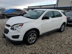 Carros salvage a la venta en subasta: 2016 Chevrolet Equinox LS