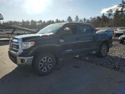 Salvage cars for sale from Copart Windham, ME: 2016 Toyota Tundra Crewmax SR5