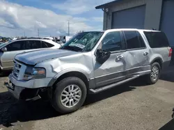 Salvage cars for sale at Eugene, OR auction: 2012 Ford Expedition EL XLT