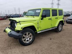 Jeep Vehiculos salvage en venta: 2016 Jeep Wrangler Unlimited Sahara