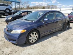 Honda salvage cars for sale: 2009 Honda Civic LX