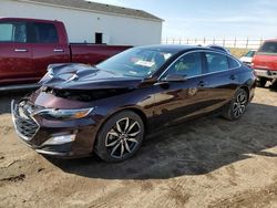 Salvage cars for sale from Copart Portland, MI: 2021 Chevrolet Malibu RS