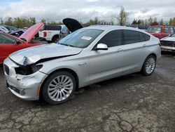 Salvage cars for sale from Copart Woodburn, OR: 2013 BMW 535 IGT