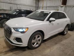 Salvage cars for sale at Milwaukee, WI auction: 2021 Audi Q3 Premium 40