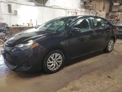 Salvage cars for sale from Copart Casper, WY: 2018 Toyota Corolla L