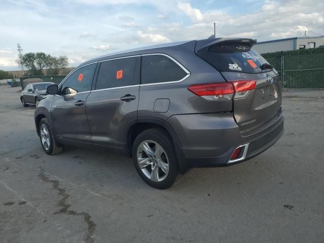 2019 Toyota Highlander Hybrid Limited