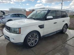 Land Rover Range Rover salvage cars for sale: 2010 Land Rover Range Rover Sport HSE