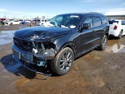 Salvage cars for sale at Brighton, CO auction: 2018 Dodge Durango GT