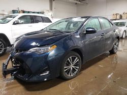 Toyota Corolla salvage cars for sale: 2018 Toyota Corolla L