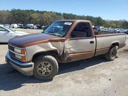 Salvage trucks for sale at Florence, MS auction: 1990 Chevrolet GMT-400 C1500