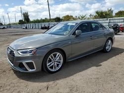 Audi A4 salvage cars for sale: 2023 Audi A4 Premium Plus 45