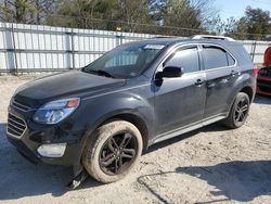 Vehiculos salvage en venta de Copart Hampton, VA: 2017 Chevrolet Equinox LT