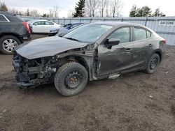 Vehiculos salvage en venta de Copart Bowmanville, ON: 2016 Mazda 3 Touring