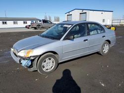 Salvage cars for sale from Copart Airway Heights, WA: 2001 Honda Civic LX