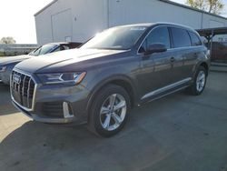 Audi Q7 salvage cars for sale: 2020 Audi Q7 Premium Plus