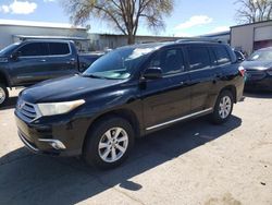 Toyota Highlander salvage cars for sale: 2011 Toyota Highlander Base