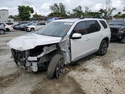 Honda Pilot salvage cars for sale: 2024 Honda Pilot Elite