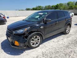 Salvage cars for sale from Copart New Braunfels, TX: 2018 Ford Escape S