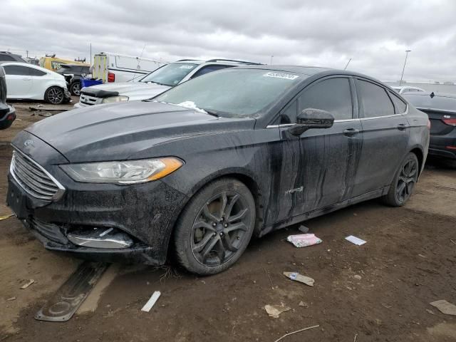 2018 Ford Fusion SE Hybrid