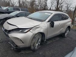 Salvage cars for sale at Marlboro, NY auction: 2021 Toyota Venza LE