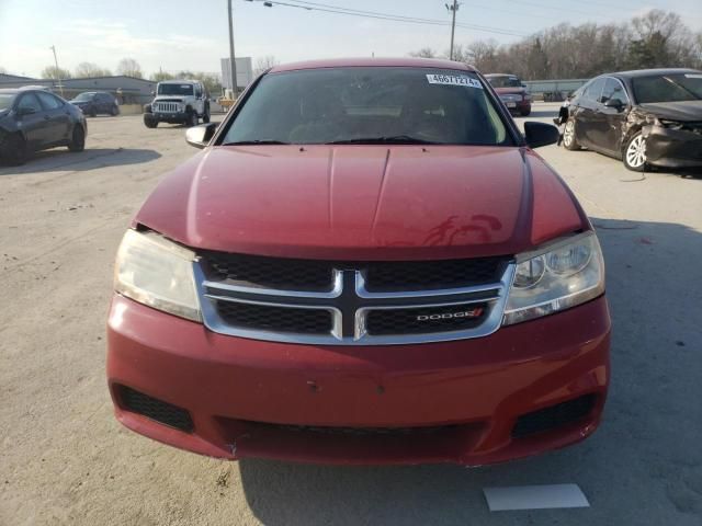 2013 Dodge Avenger SE