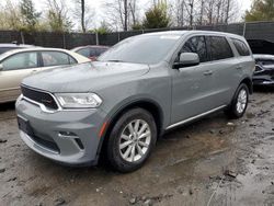 Salvage cars for sale from Copart Waldorf, MD: 2021 Dodge Durango SXT