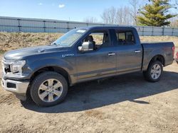 Salvage cars for sale at Davison, MI auction: 2020 Ford F150 Supercrew